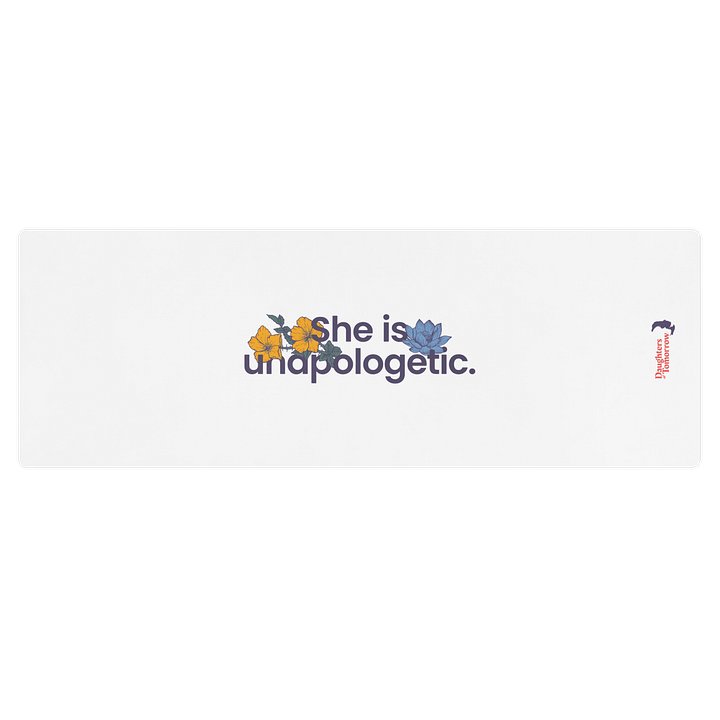 She Is Unapologetic Yoga Mat product image (1)