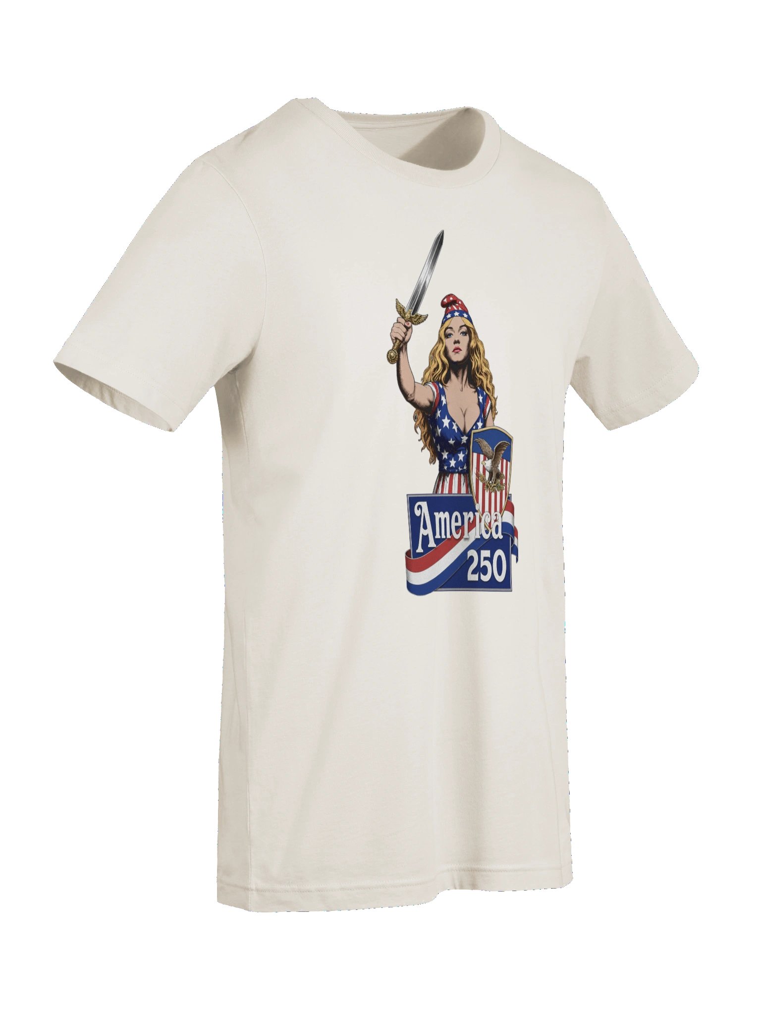 America 250 Patriotic Hero Tee - White product image (7)
