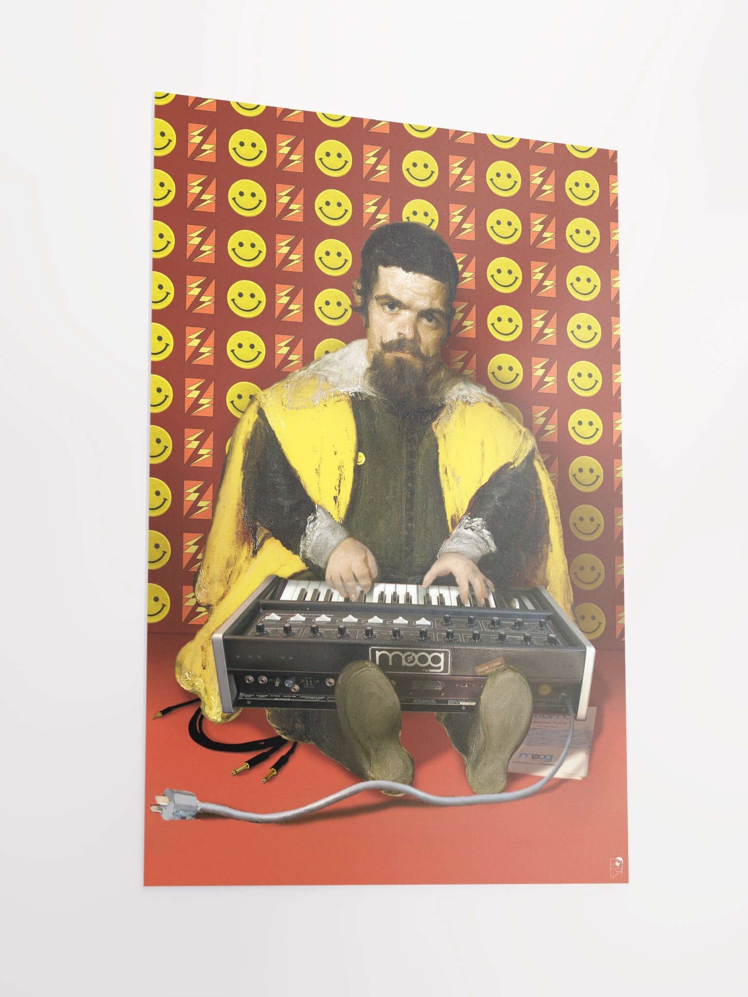 El Micro mOOg del Primo, Micro mOOg tribute by Frank Fonik, EDM Techno Enhanced Matte Poster product image (2)