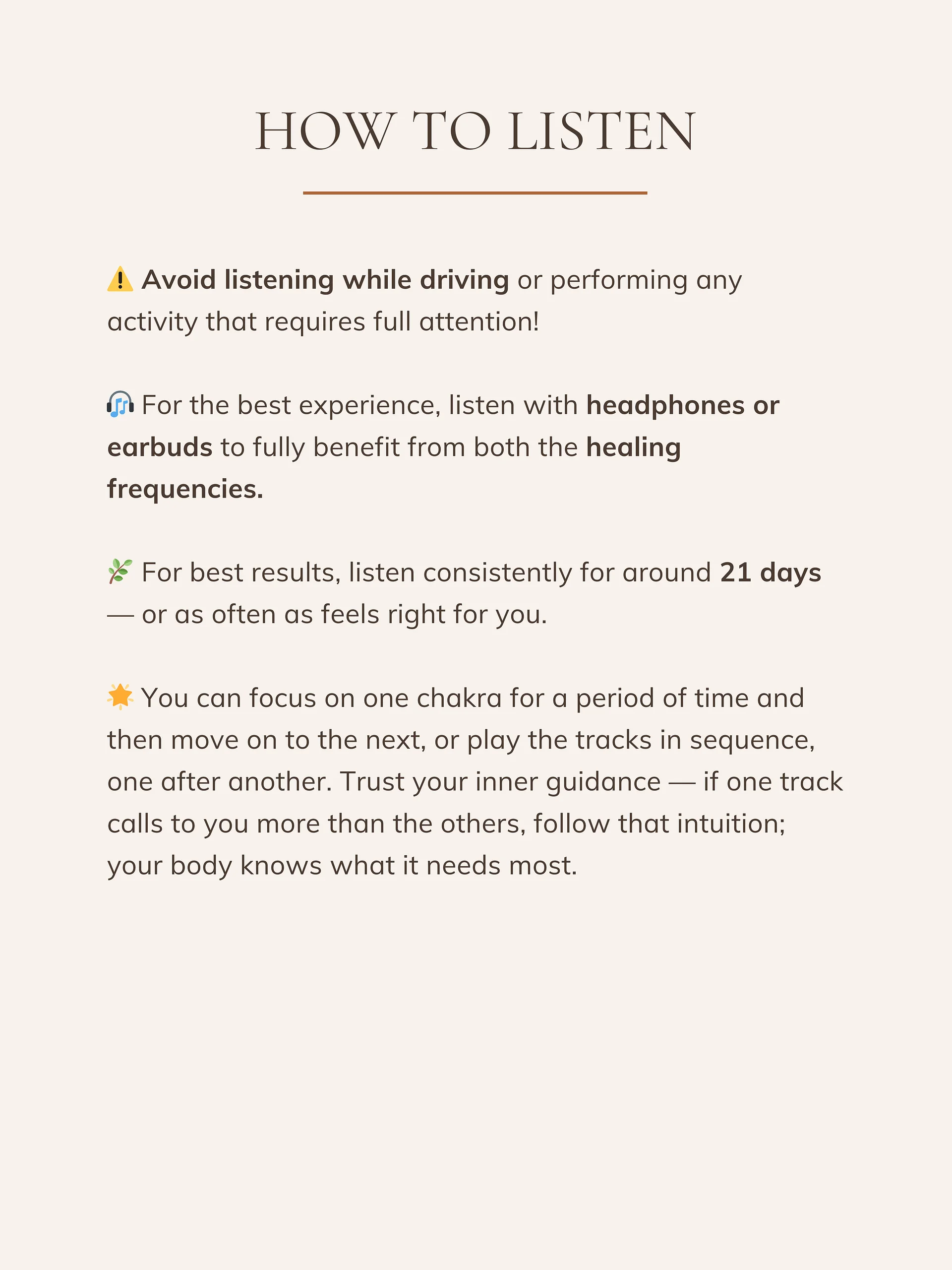 7 Chakra Healing Affirmations Audio Bundle – Balance All Chakras | MP3 Download product image (3)