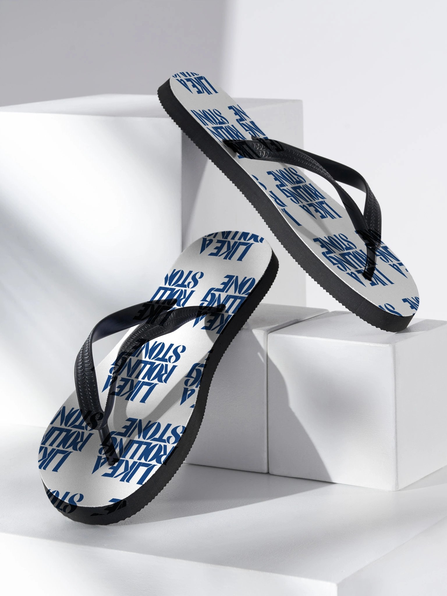 Like a Rolling Stone Custom Flip-Flops product image (1)
