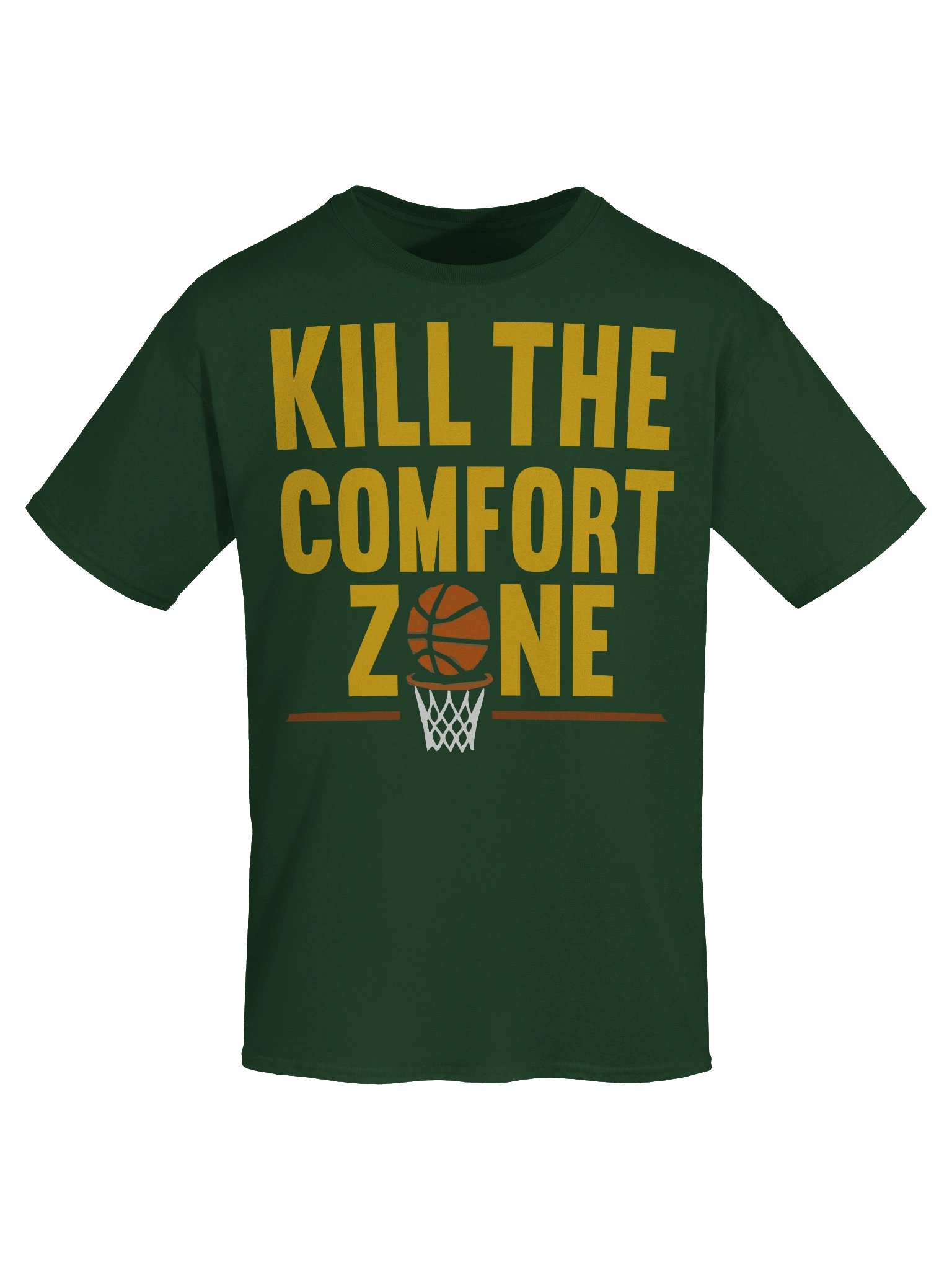 “Kill the Comfort Zone" – Basketball Motivation T-Shirt product image (7)