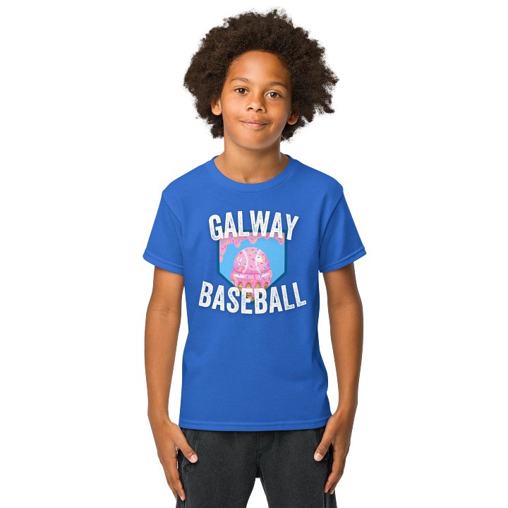 Youth Galway Baseball Ice Cream T-Shirt product image (9)