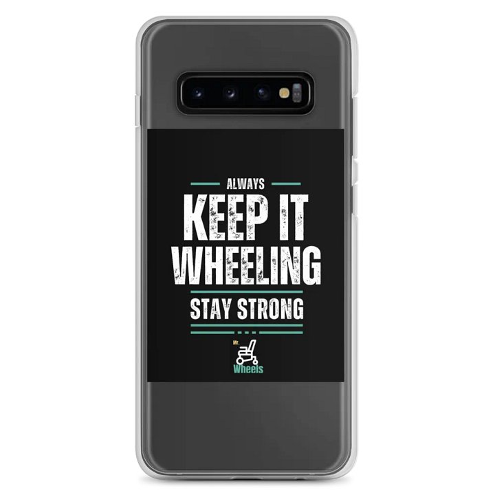 Wheelchair Motivation Clear Case product image (2)