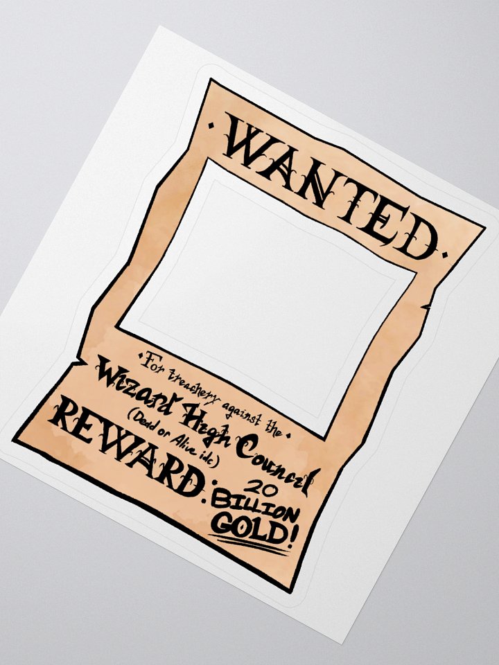 WANTED POSTER product image (3)