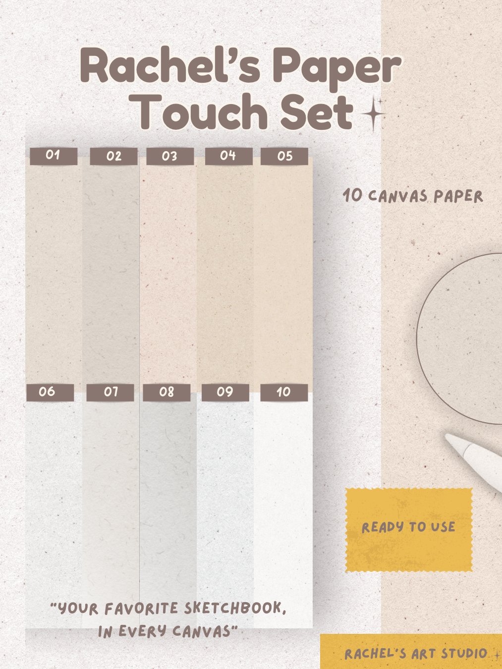 Rachel’s Paper Touch Set “A Texture You Can Feel” product image (7)