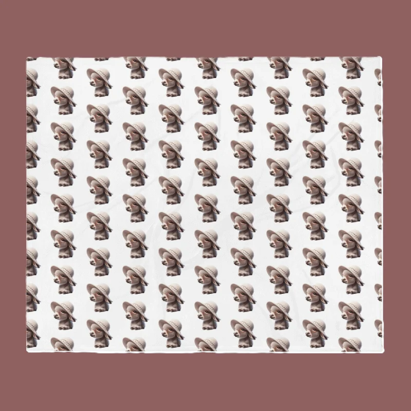 Donkey Vibes Throw Blanket product image (2)