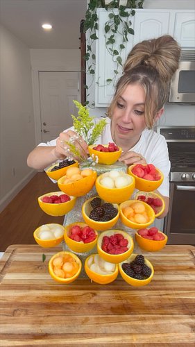 Wow this presentation is amazing 🤩 #fruit #summer #crafts #fooddisplay

Feel free to use any flowers you want! As a warning, ...