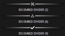 Misty Embed Divider Bars product image (2)