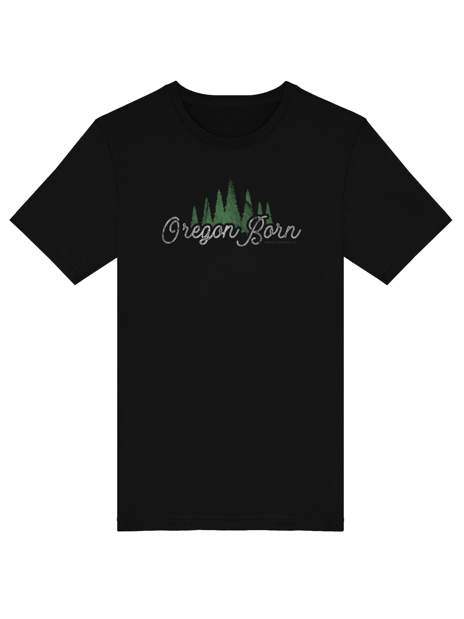 Oregon Born with Trees T-Shirt product image (3)
