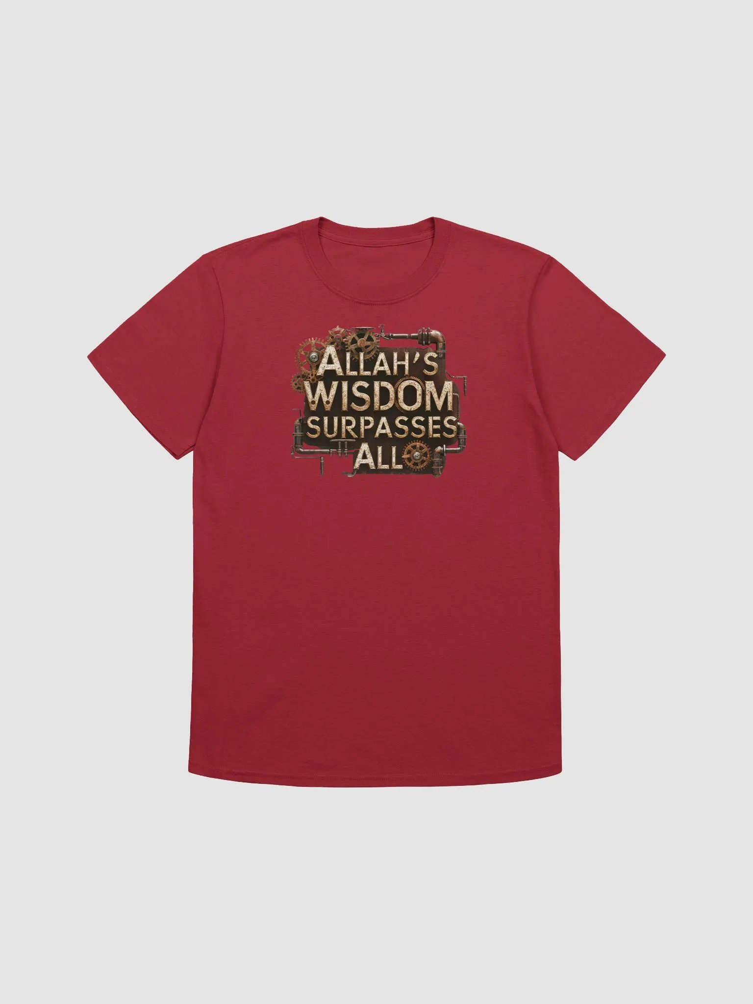 Allah’s Wisdom Surpasses All - Enlightening and Inspirational Graphic Tee product image (1)