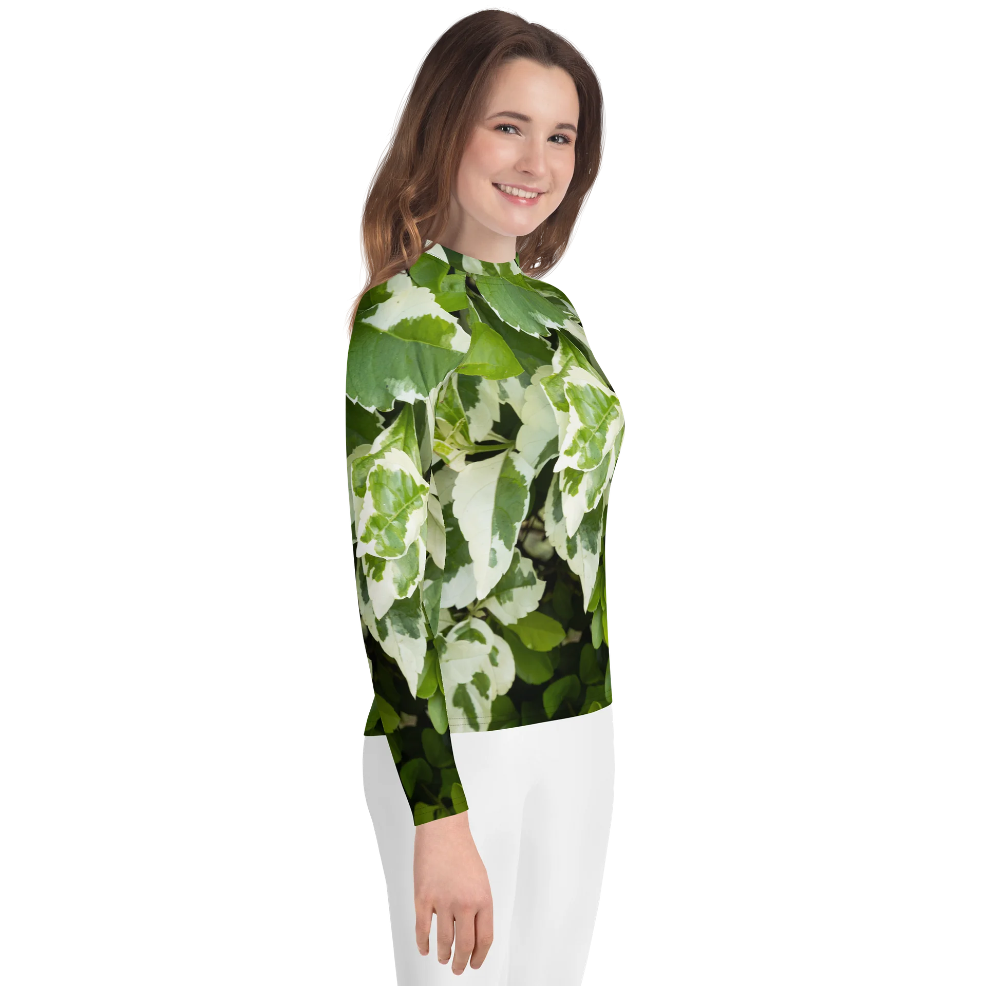 Moss & Parch All-Over Print Youth Rash Guard product image (4)