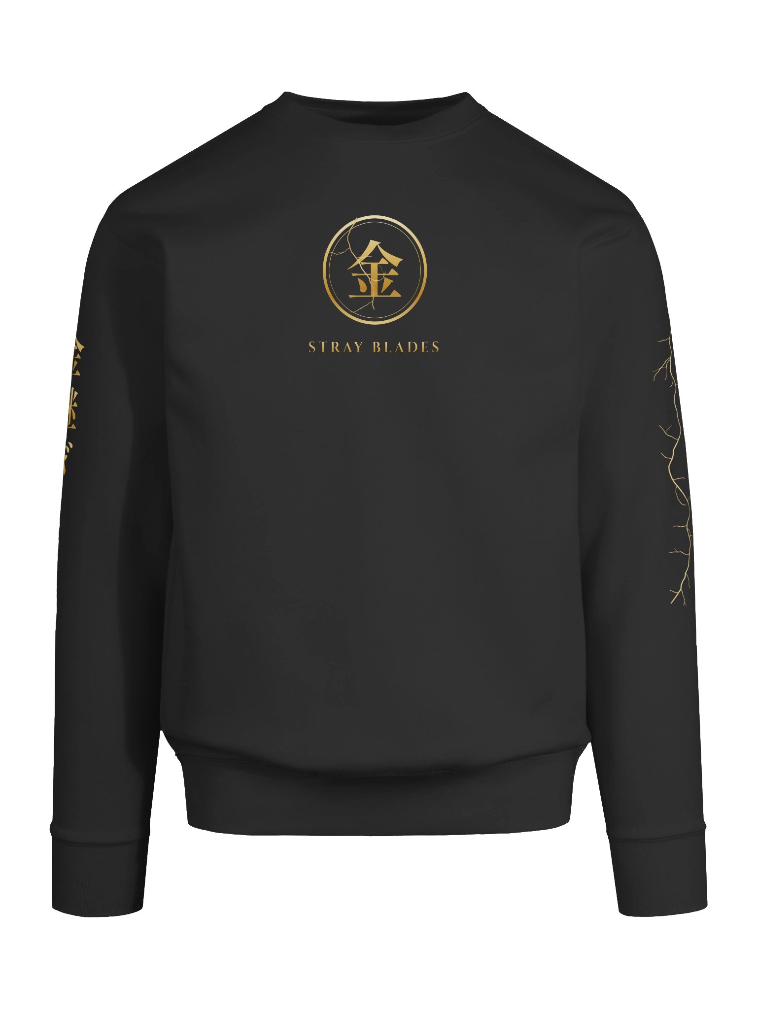 KINTSUGI Crewneck — Black & Gold product image (8)