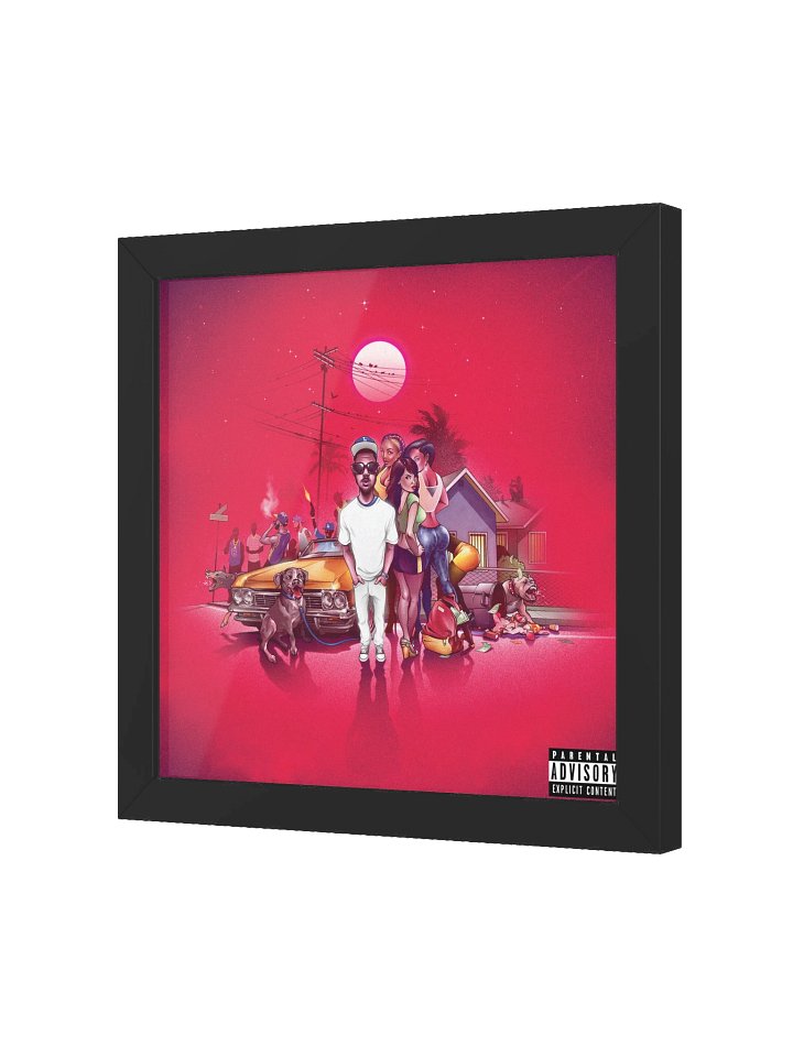 Oh No & Blu - A Long Red Hot Los Angeles Summer Night Framed Poster product image (42)