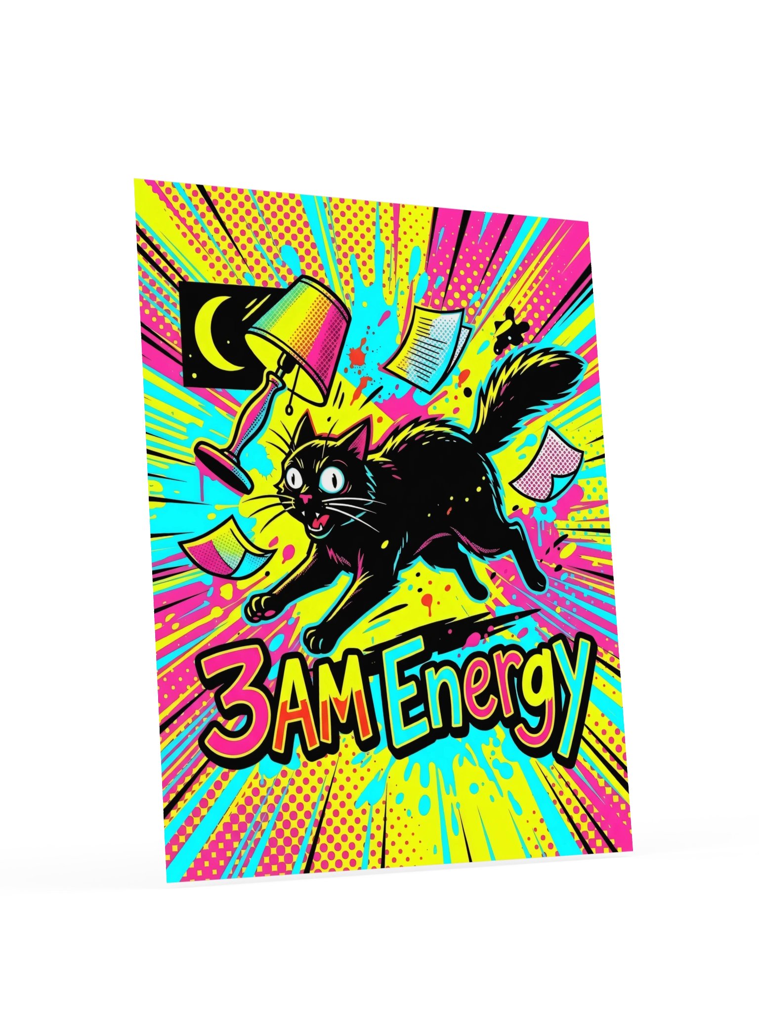 3AM Zoomies Cat Poster product image (18)