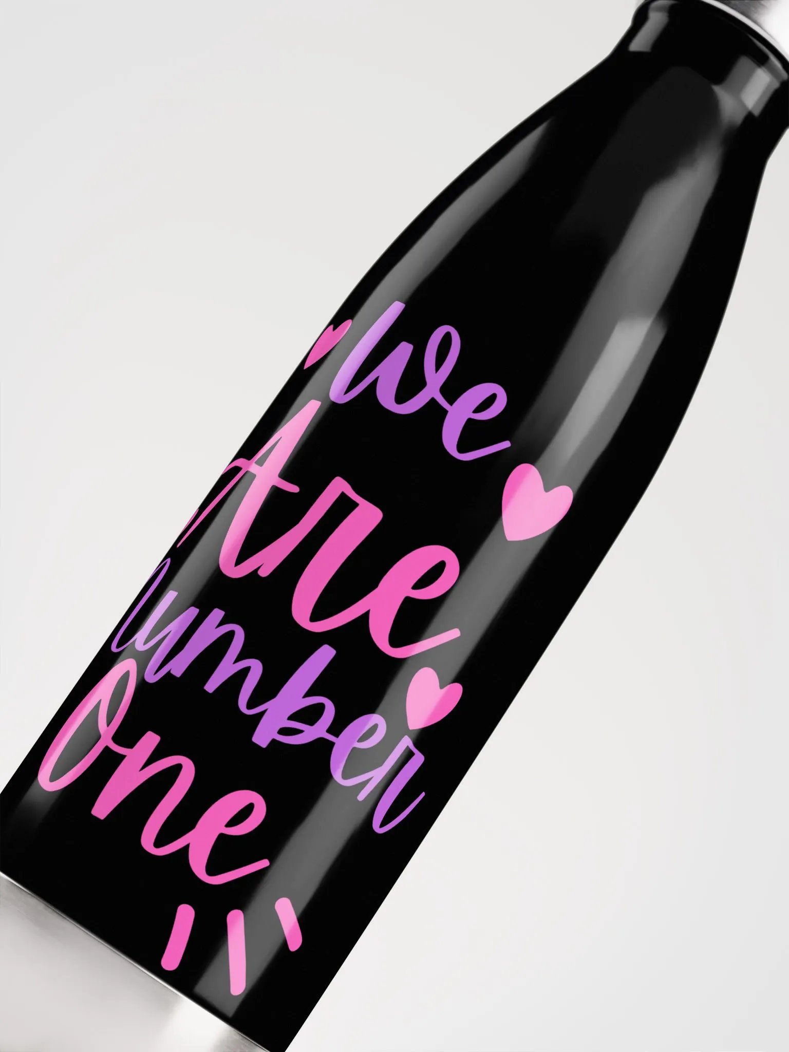 We Are Number One Stainless Steel Water Bottle product image (5)