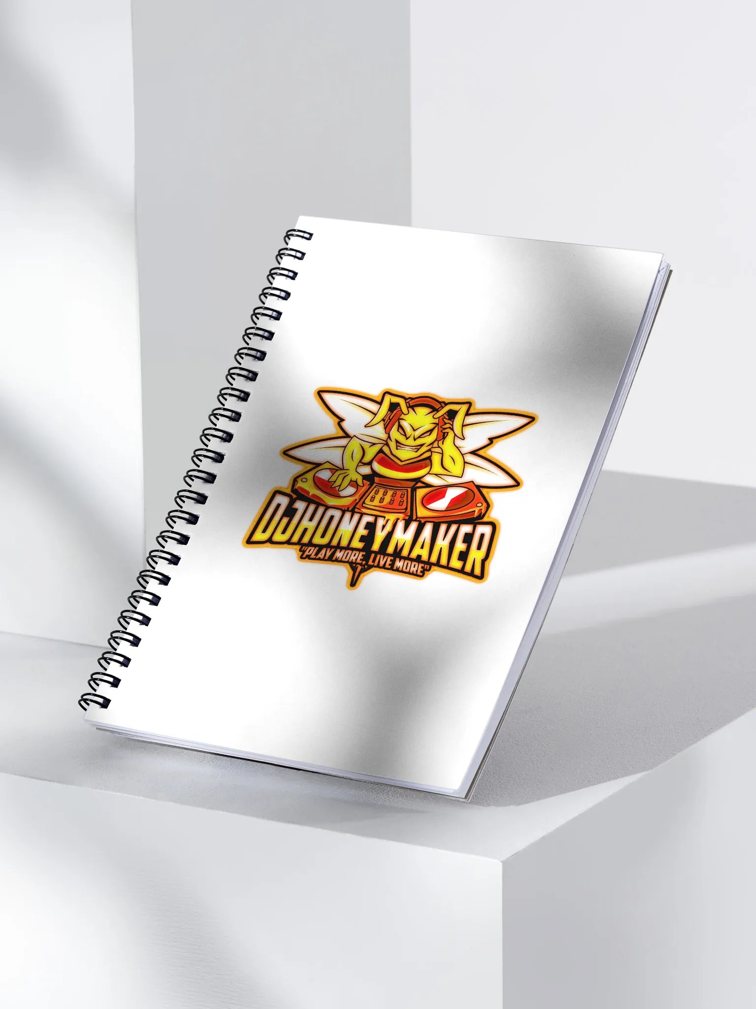 Heat Logo Spiral Notebook product image (3)