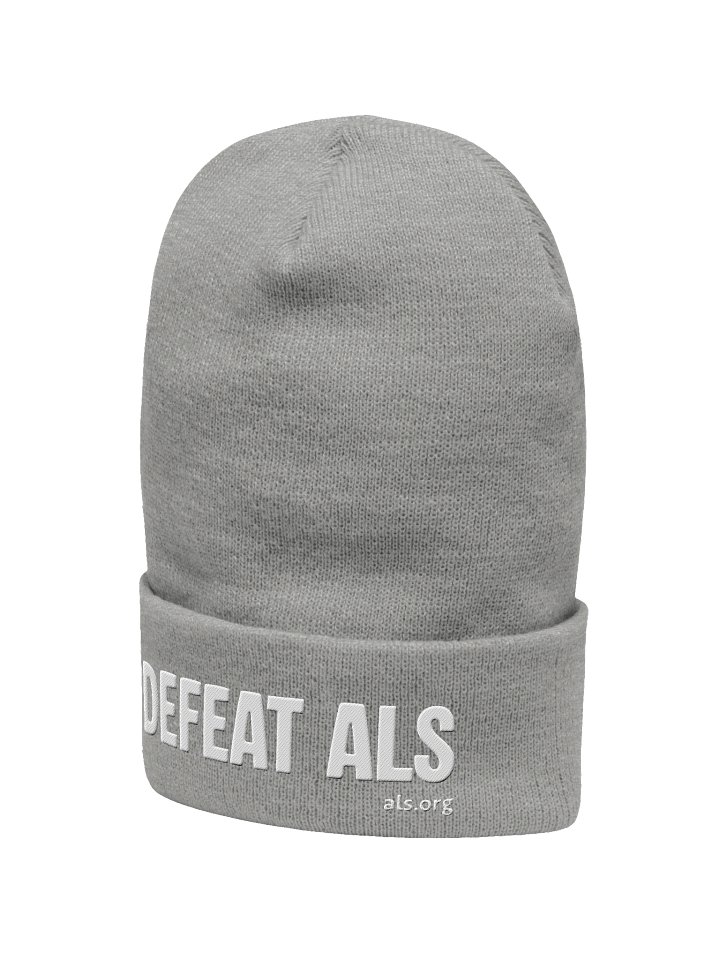Defeat ALS Beanie - Straight Text product image (18)