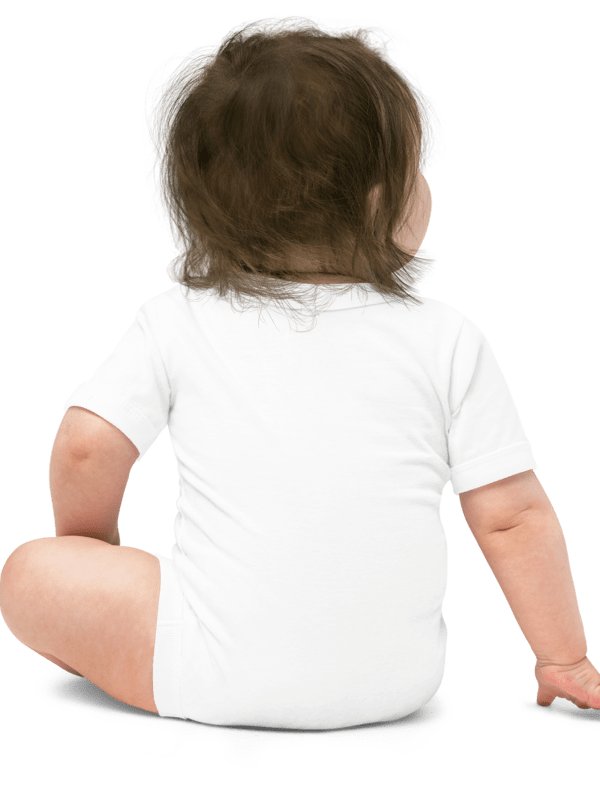 KIZOMBA - BABY SHORT SLEEVE - ONESIE - WHITE product image (3)