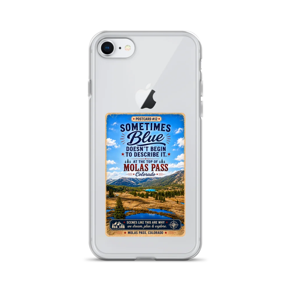 Molas Pass Clear iPhone Case product image (1)