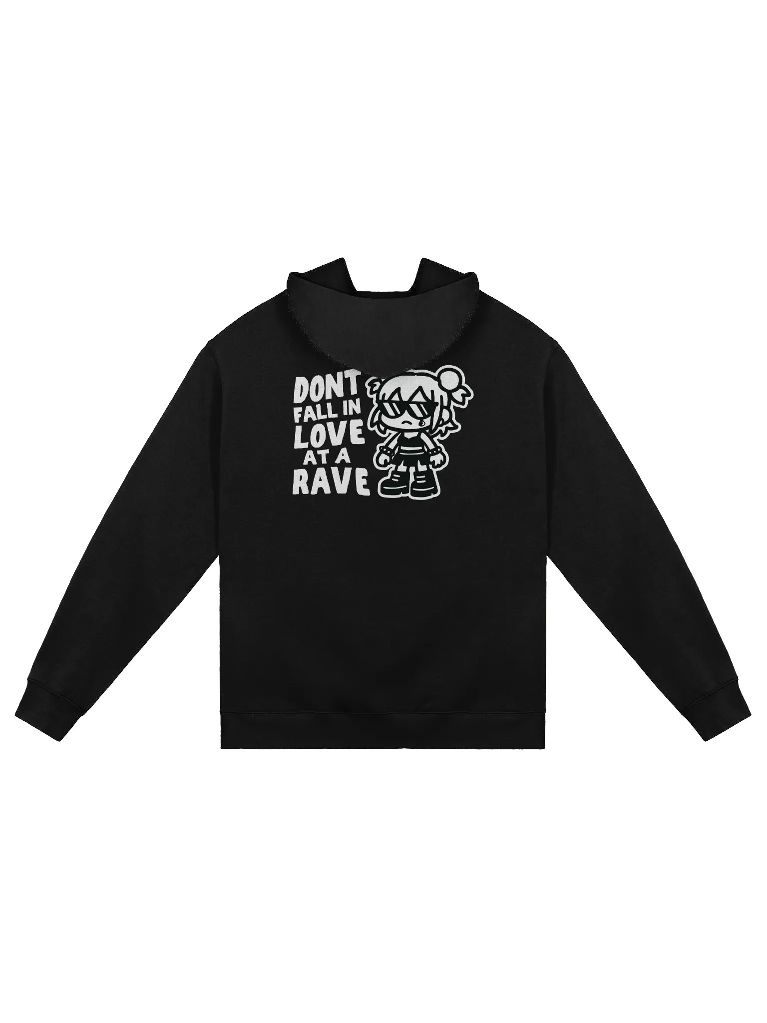 Rave Love Oversized Hoodie product image (2)
