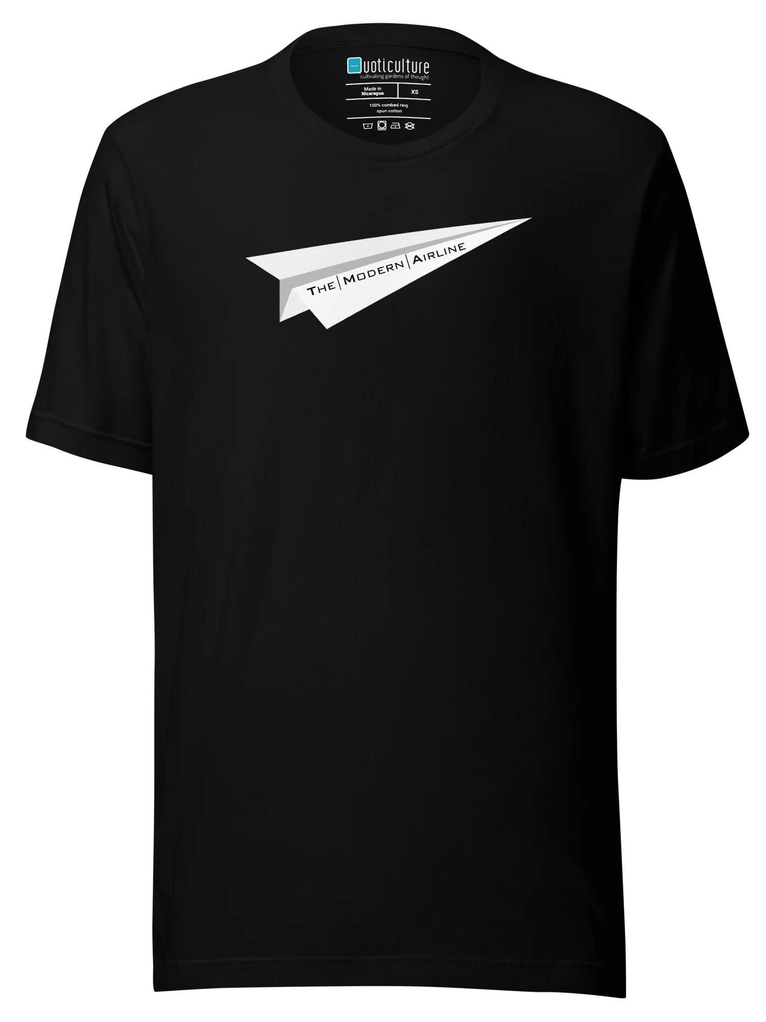 The Modern Airline Paper Plane Unisex T-Shirt product image (1)