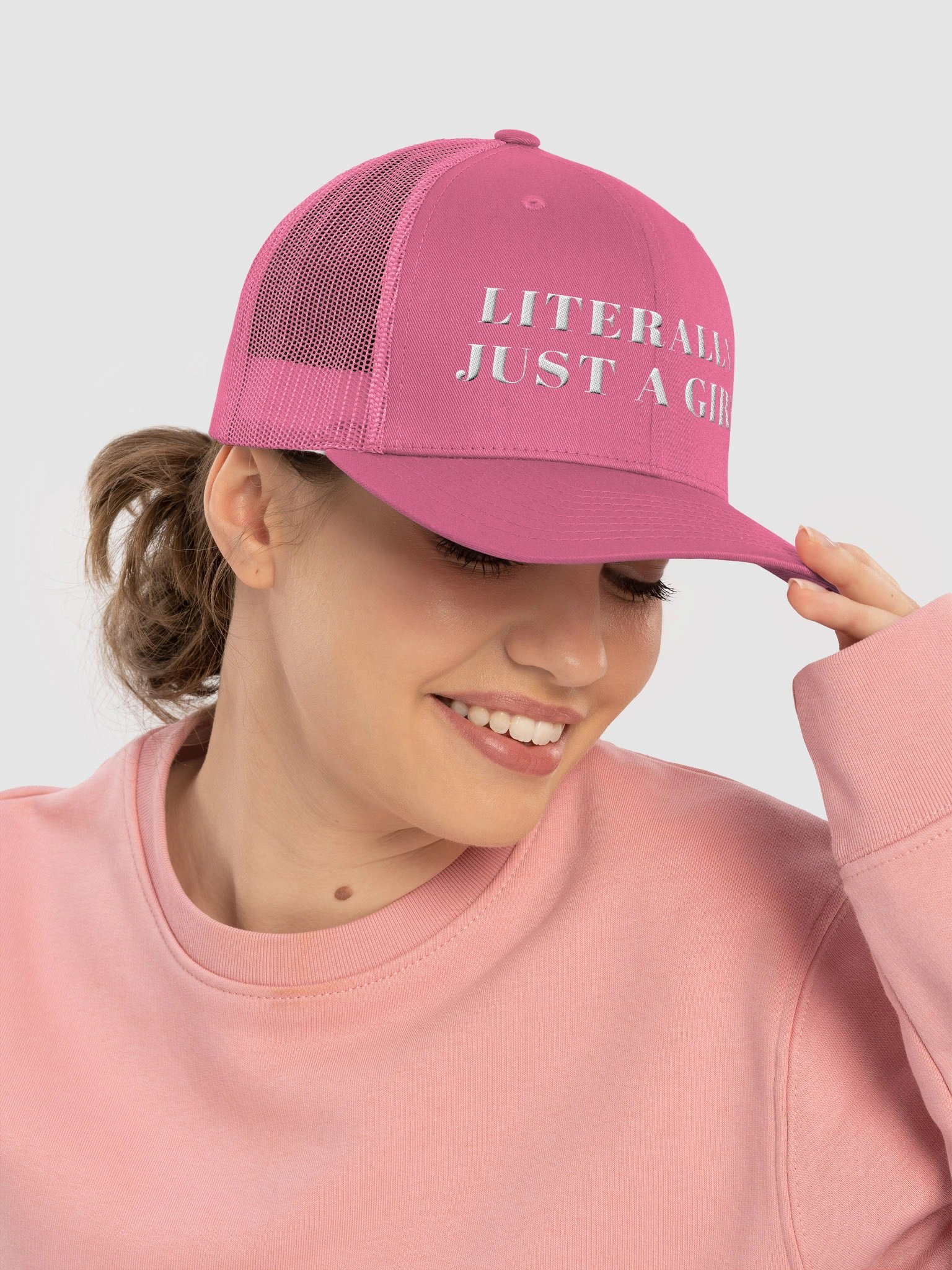 Graphical Barcode Retro Trucker Hat product image (35)