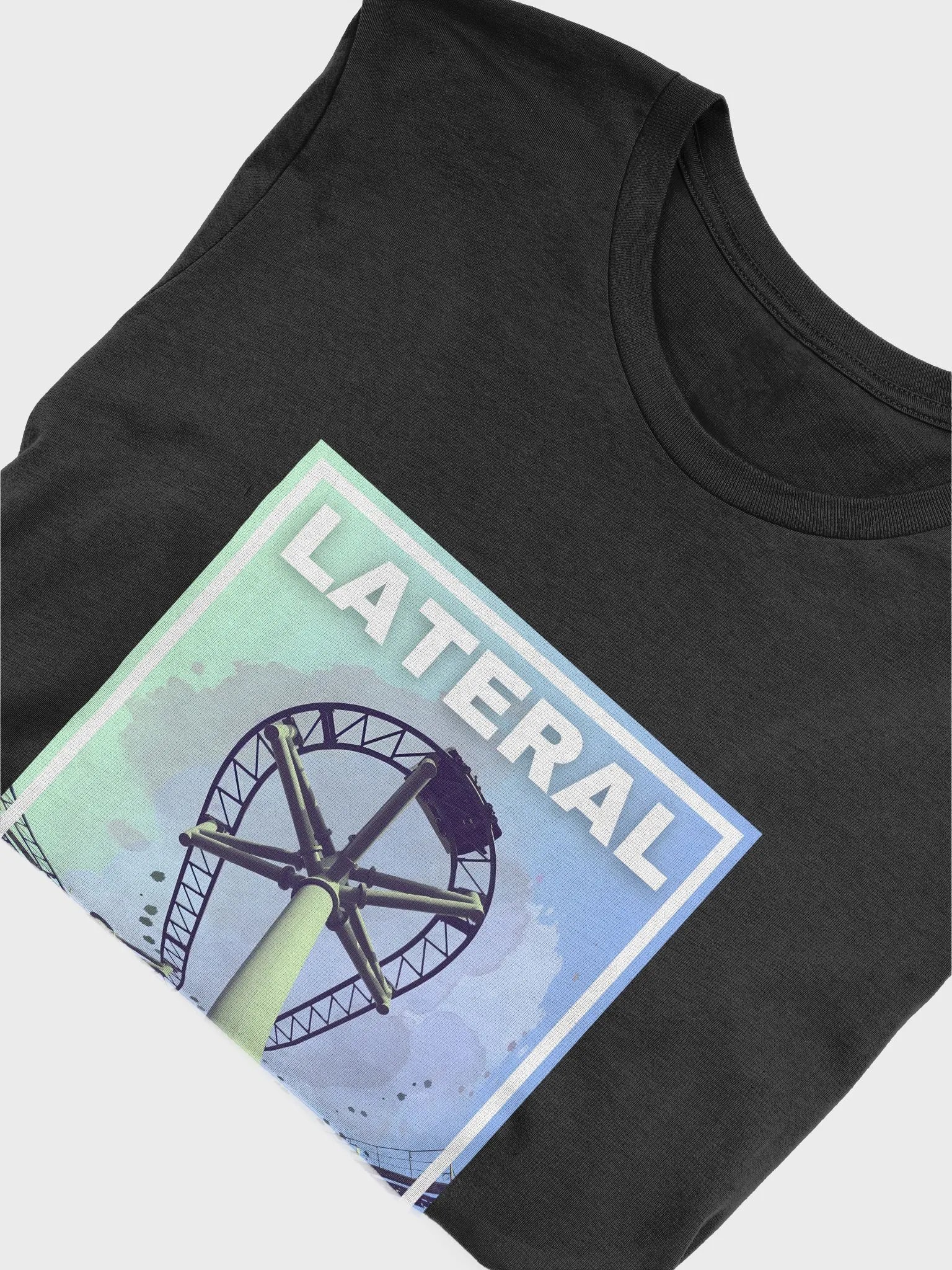 Visual Elements: Lateral Roller Coaster T-Shirt product image (3)