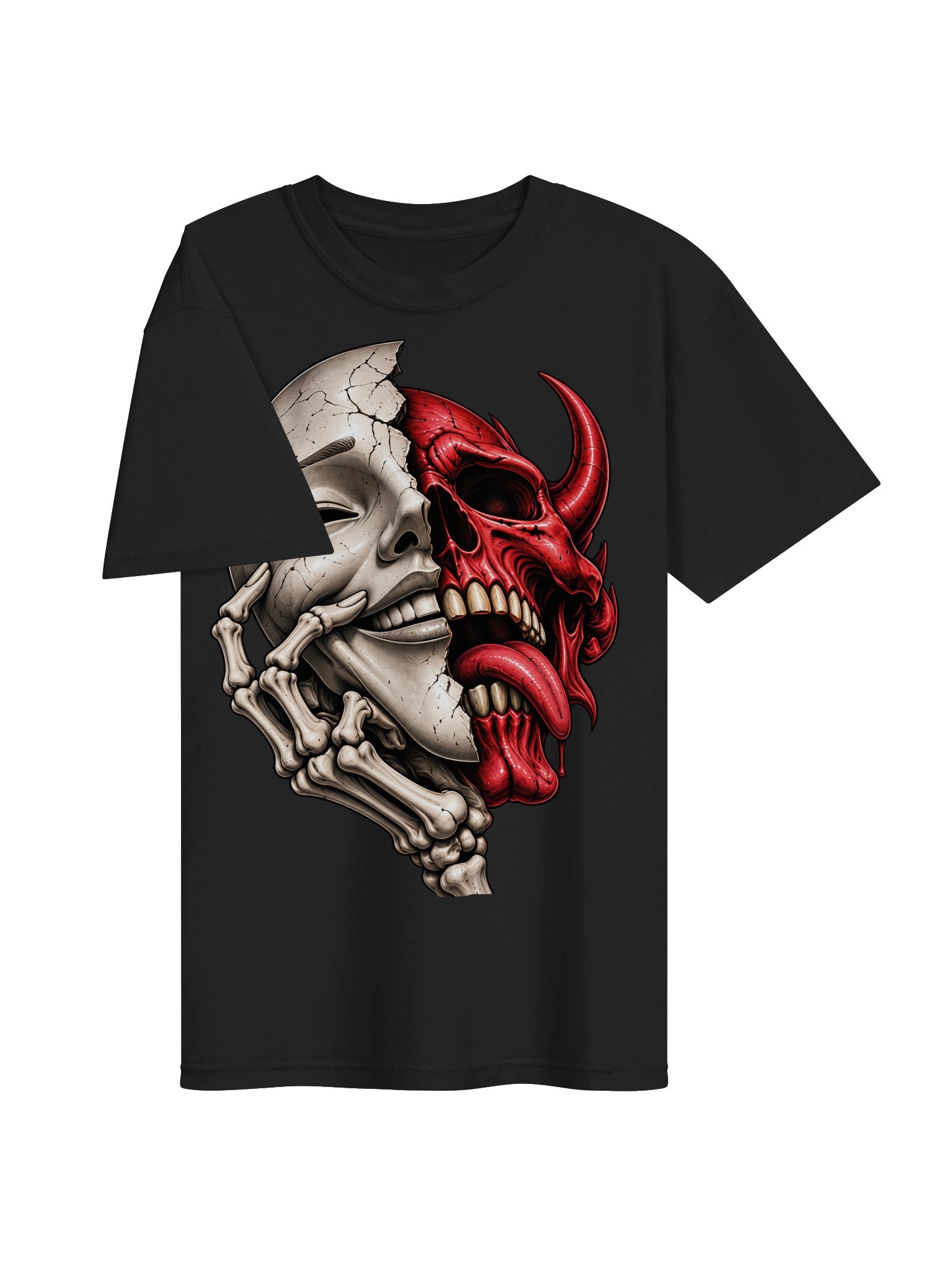 Two Faces of Hell — Demon Skull T-Shirt product image (31)
