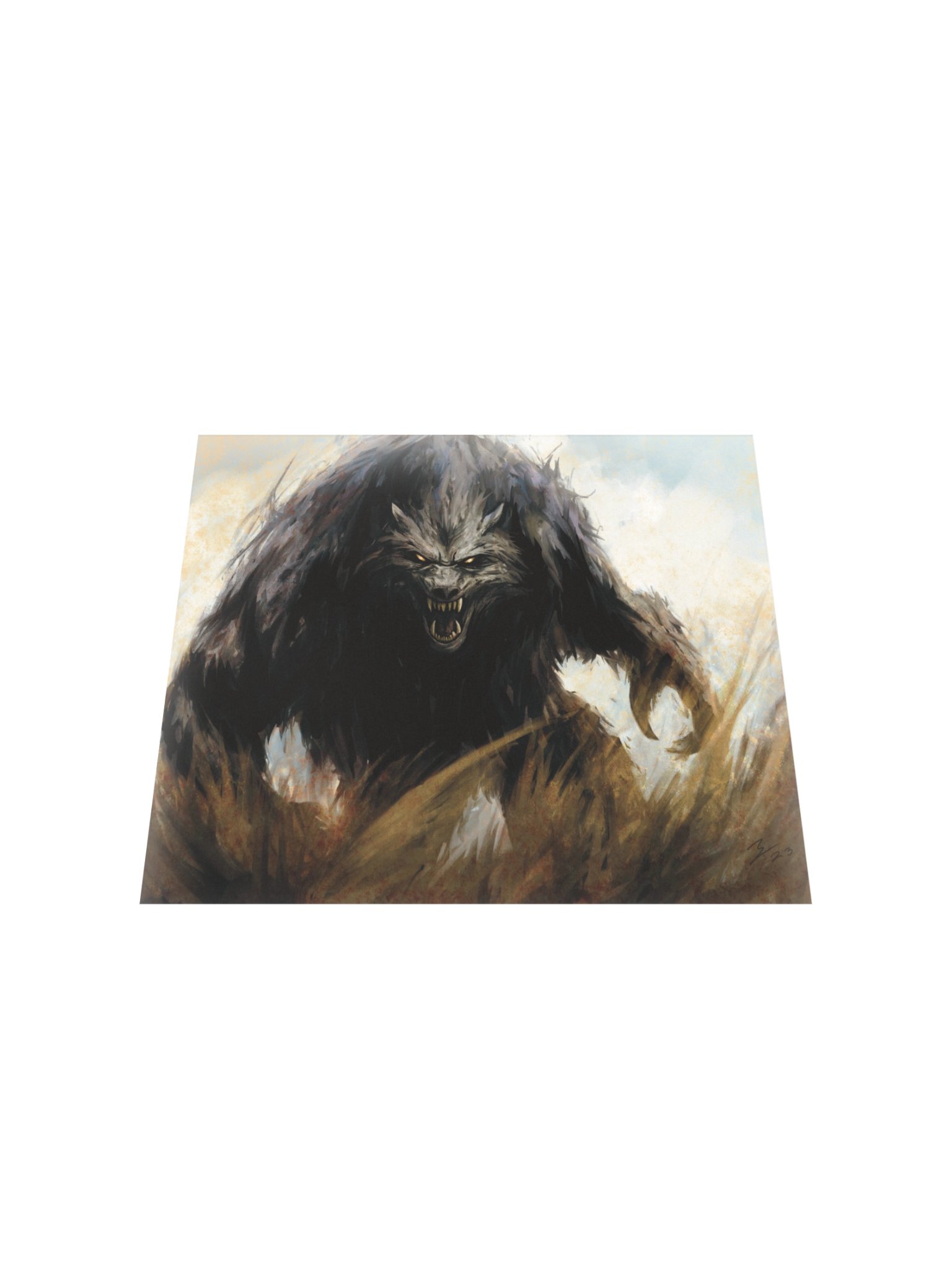 Feral Rage (Art Print) product image (4)