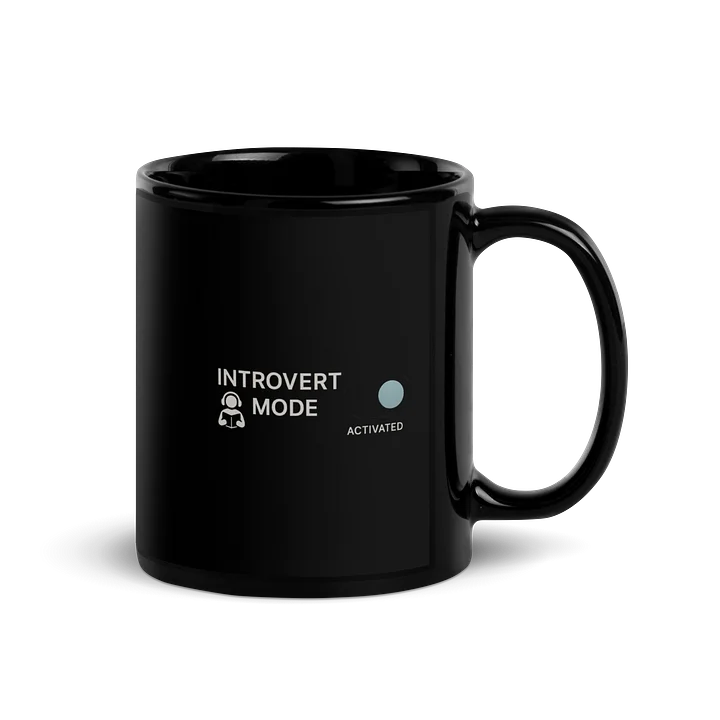 "Introvert Mode: Activated" Ceramic Mug product image (1)