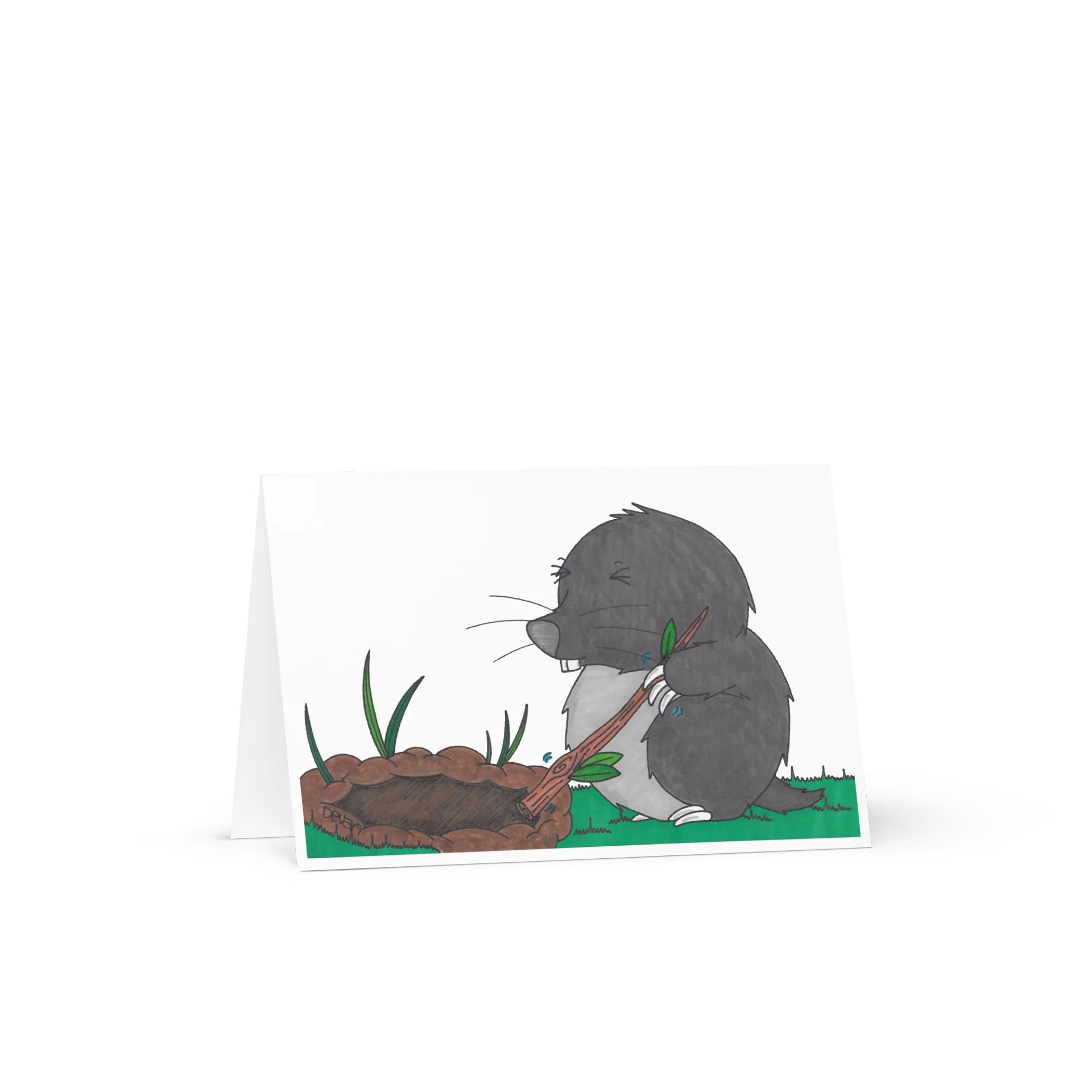 Motivational Animal Card: Mole product image (1)