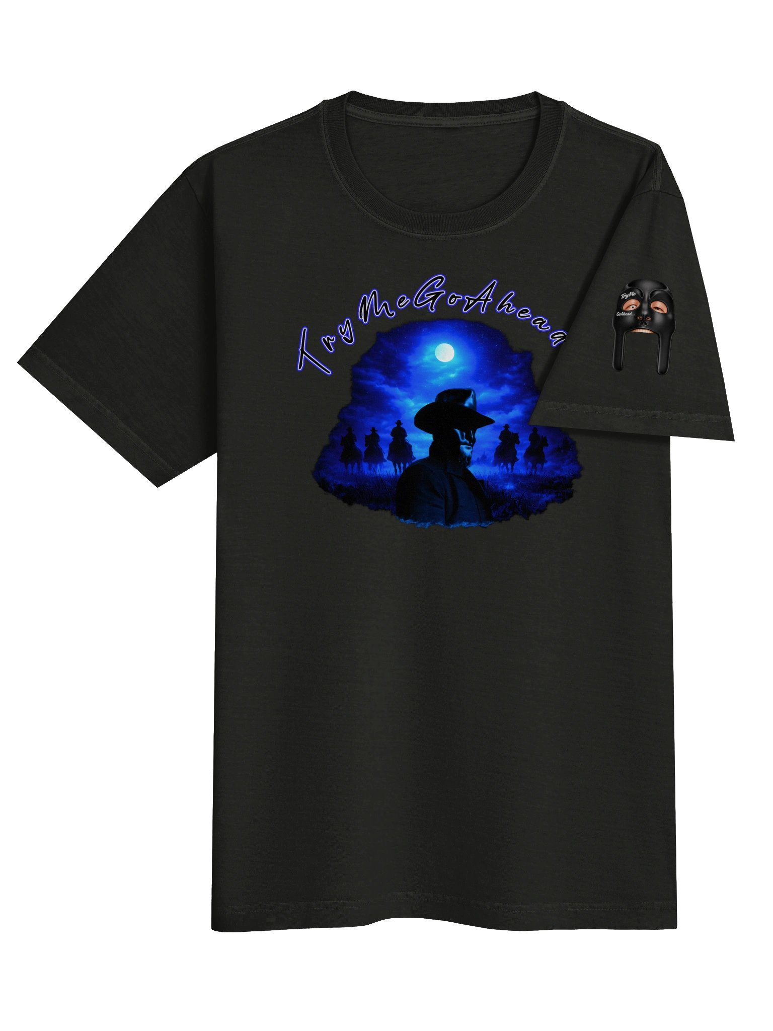 TryMeGoAhead_ Oversized Redemption T-Shirt (blue) product image (4)