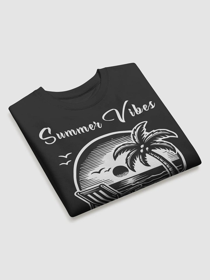 Vintage beach summer vibes palm trees design Sweatshirt product image (2)