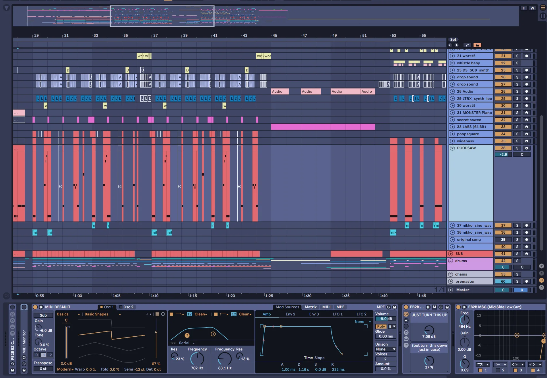 what to do with old music Project file, 