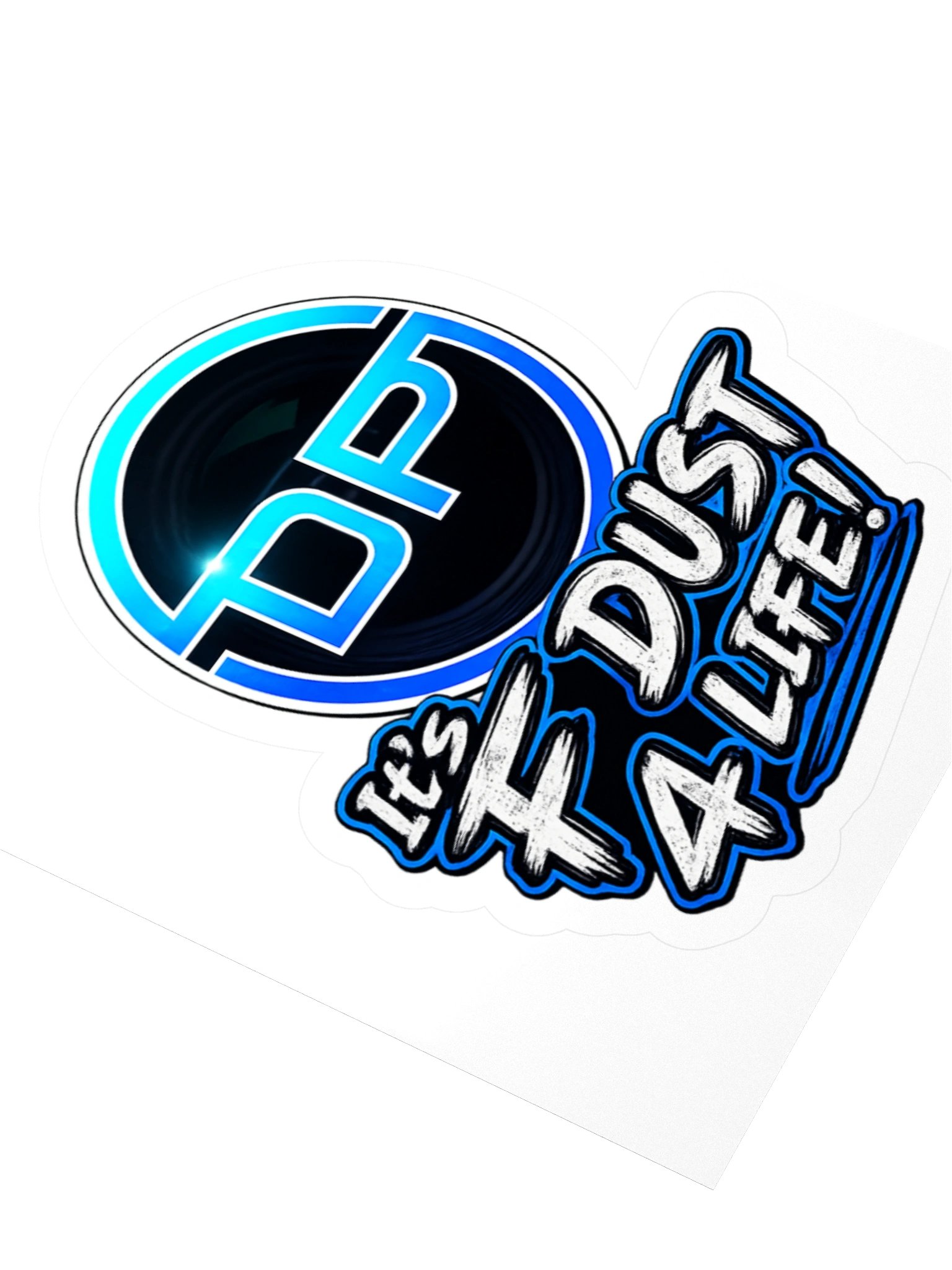 its F Dust 4 life 3" x 3" sticker product image (3)
