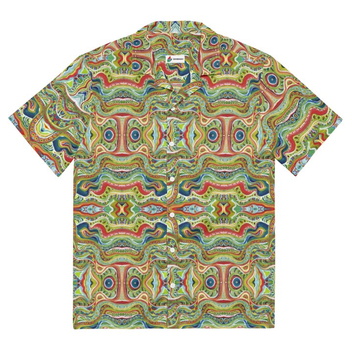 MALICIOUS FACES - PRINT BUTTON-UP SHIRT product image (2)