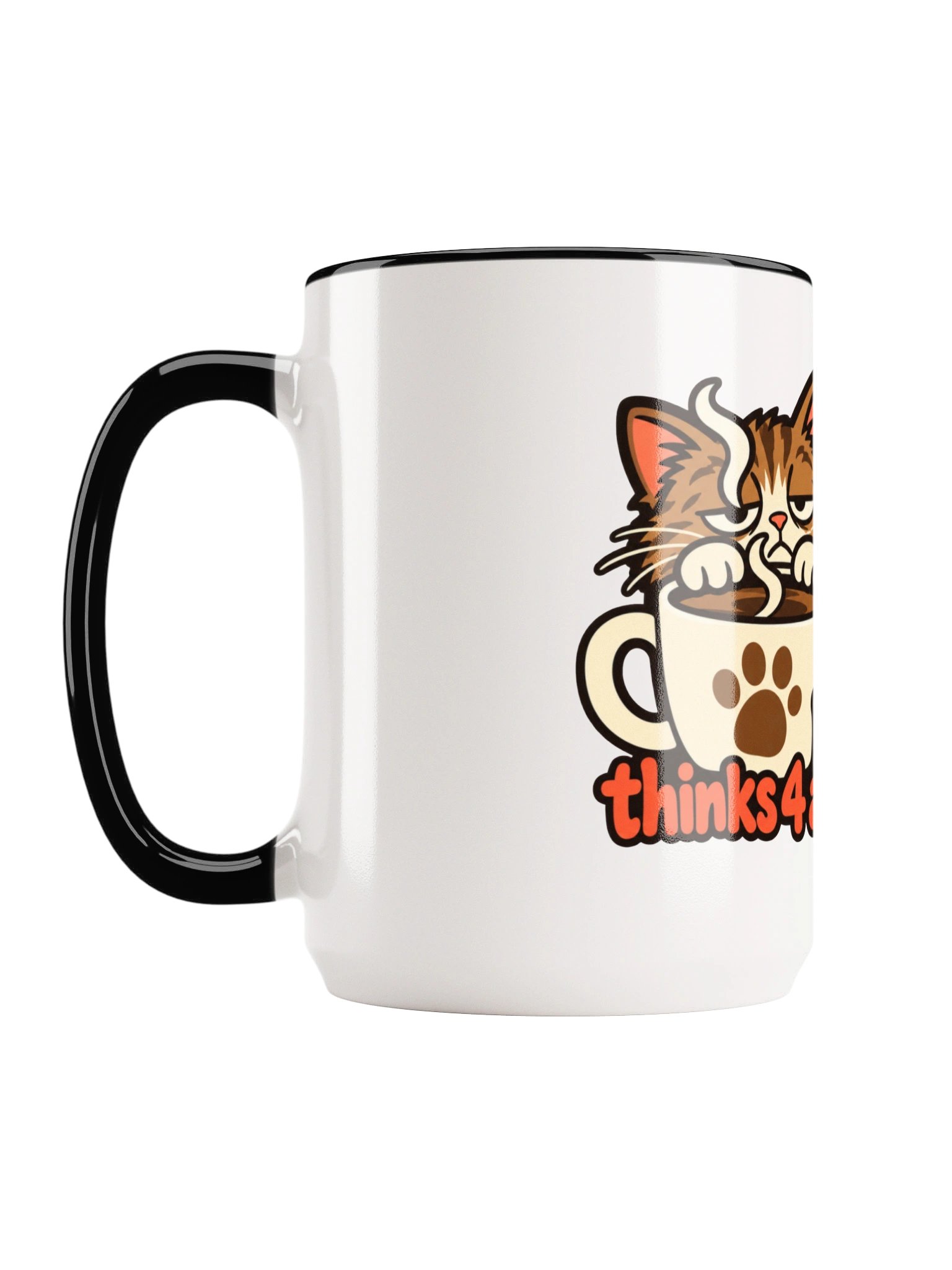 Coffee: Because My Cat Thinks [Ceramic Mug] product image (3)