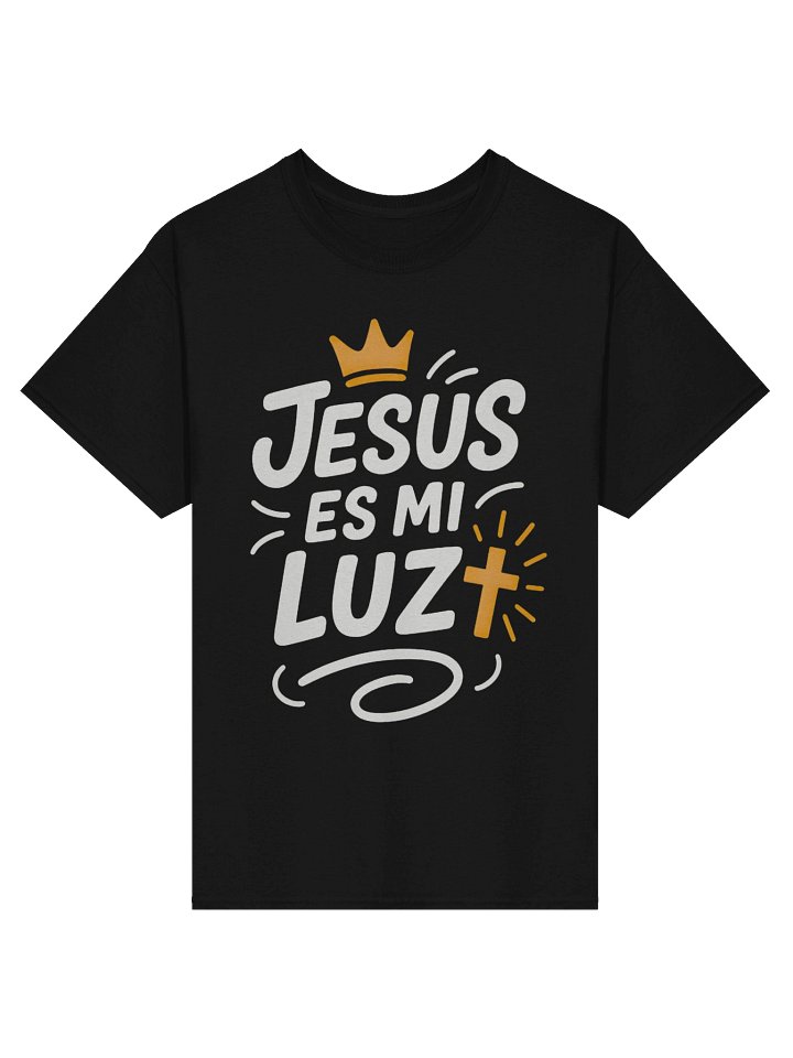 Camiseta Unisex Manga Corta | Jesús es mi luz product image (1)