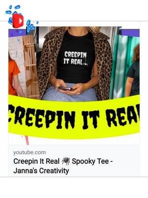 I have a new video up, while it is short, it is not *a* short. Thank you so much for watching, subscribing, liking, and sharing with your friends if you like my designs. 🖤🩷🖤 Link is in the comments! #creepinitreal #spider #Halloween #YouTube #video 