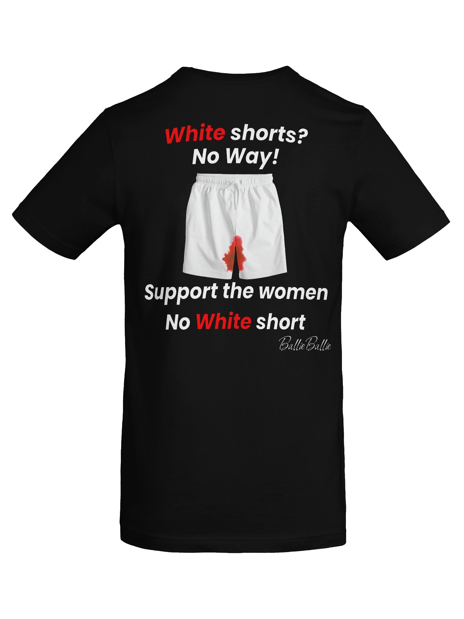 White short? No Way! Support the women No white short product image (8)