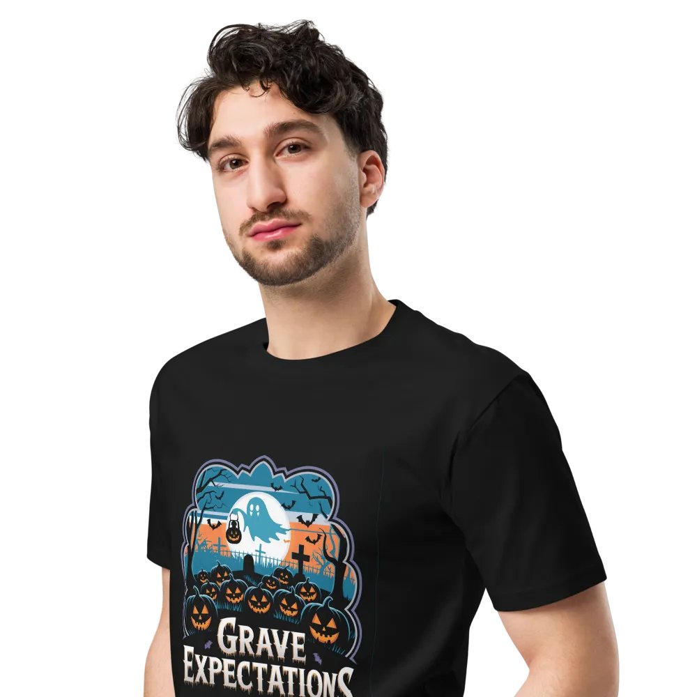 Grave Expectations Halloween Premium Tee product image (4)