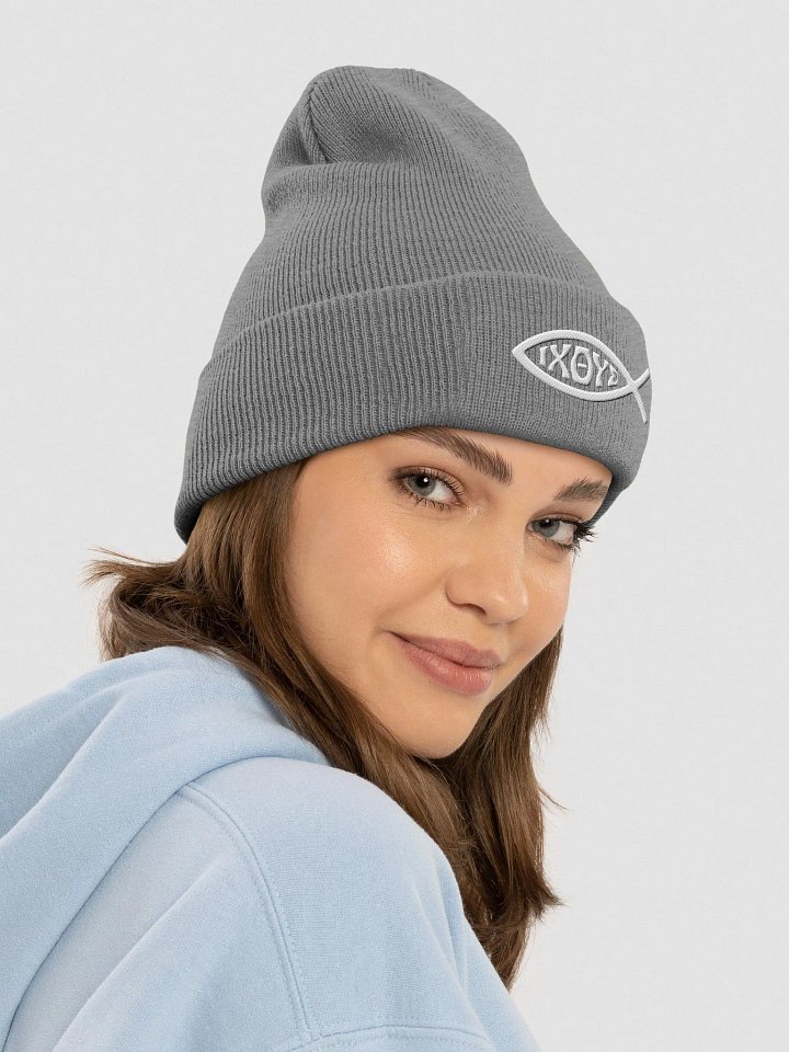 Jesus Fish (Ichthys) Beanie product image (2)