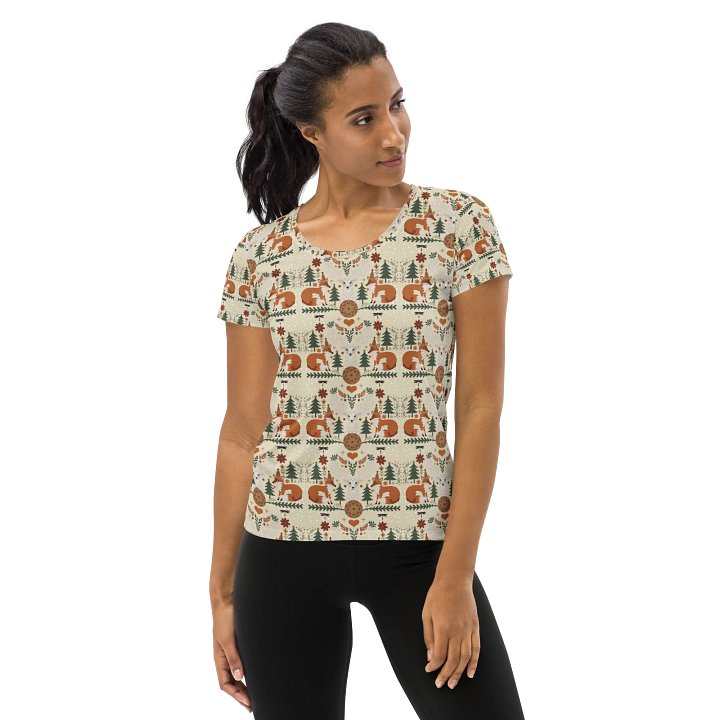 Fox and Stag All Over Print Tee product image (1)
