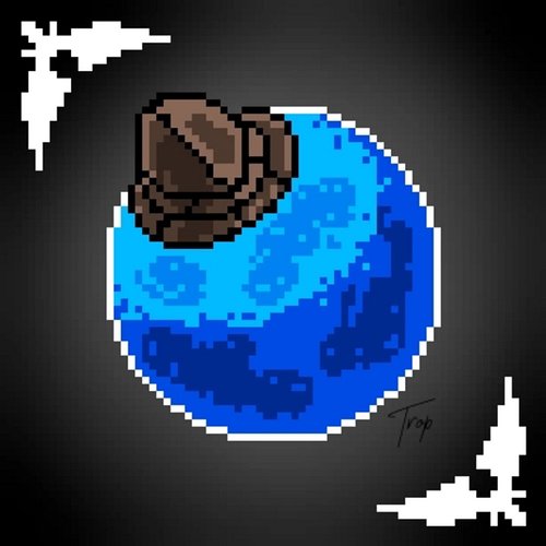 Day 2 of Hollow Knight art month. Prompt Plasmium  #HKAM26 #hollowknight #pixelart
