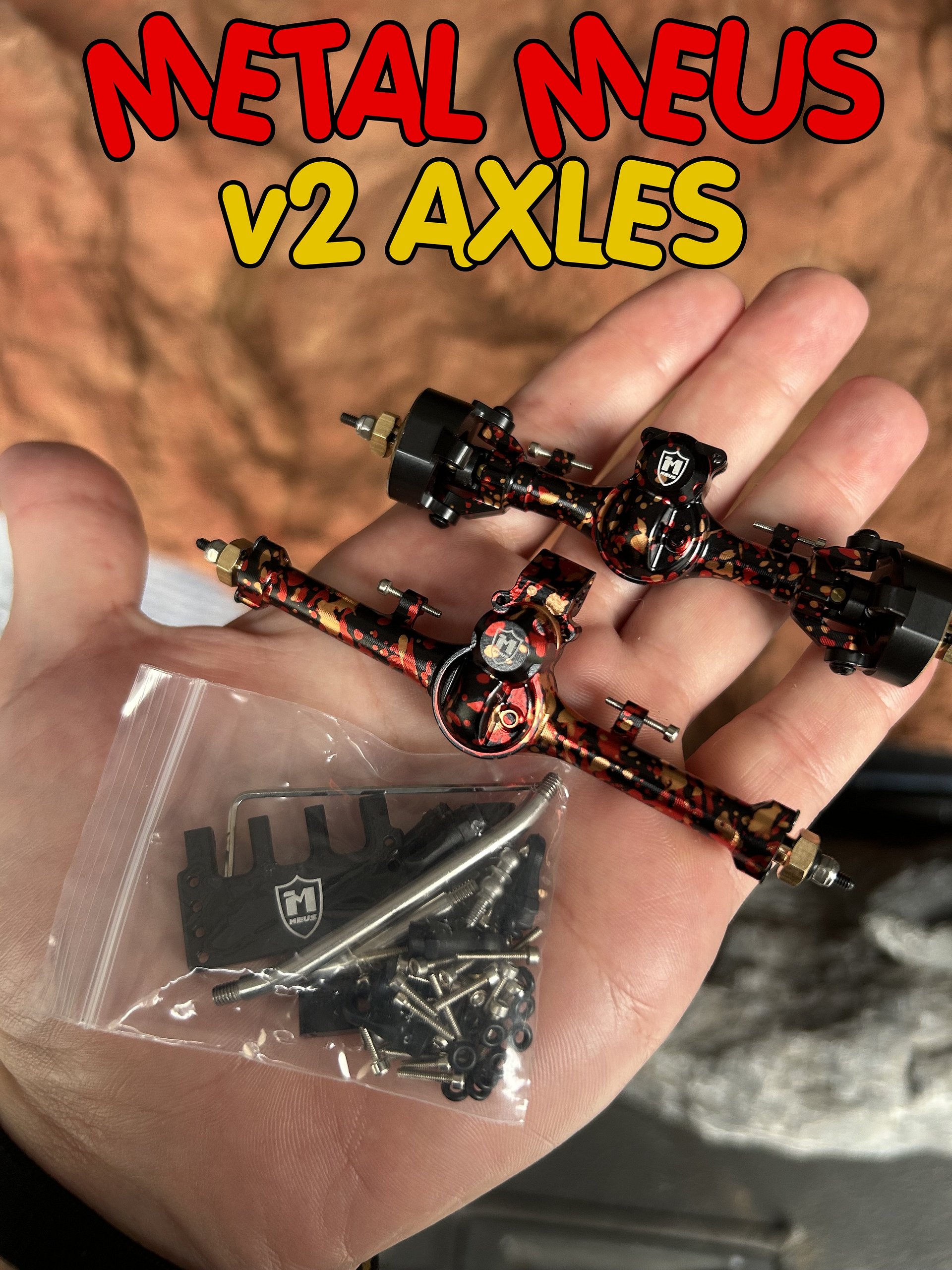 MAGMA SPLATTER MEUS V2 METAL AXLES product image (1)