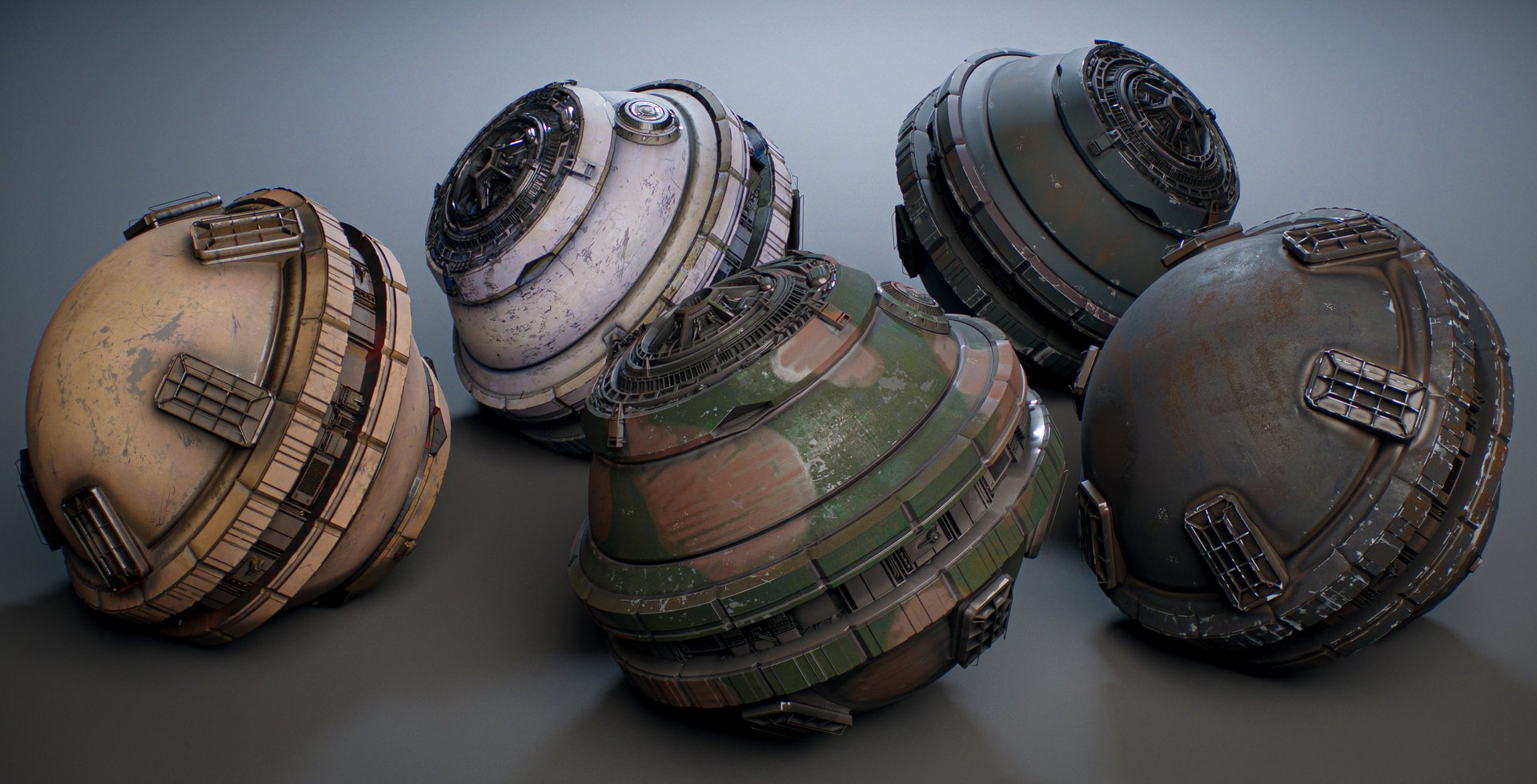 Shader Pack - Metallic Armour (Freelance License) product image (10)