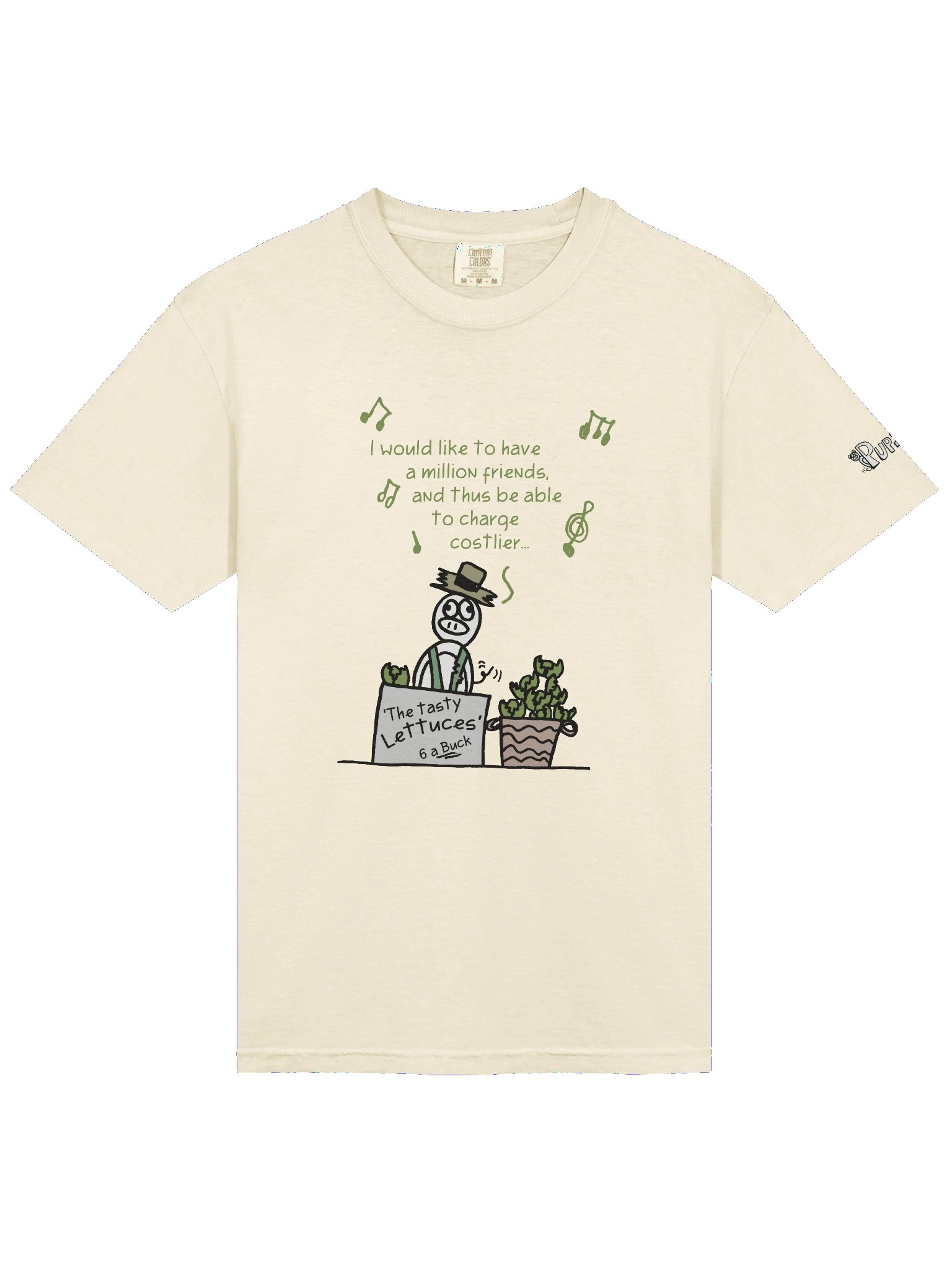 'A Million Friends' Pupsies! Heavyweight T-Shirt product image (3)