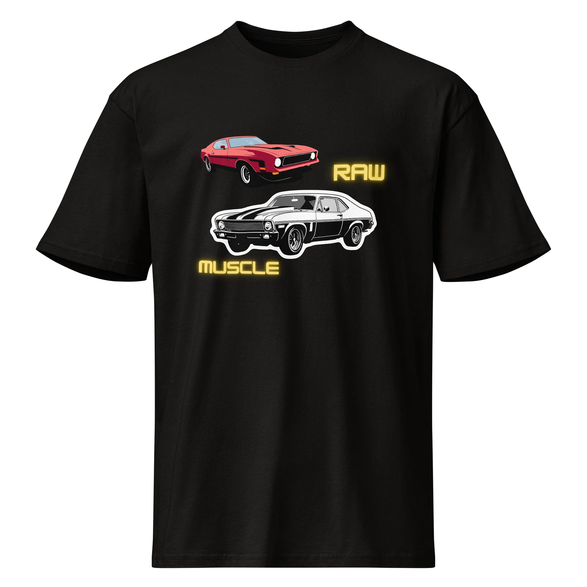 Raw Muscle Car Tee product image (1)