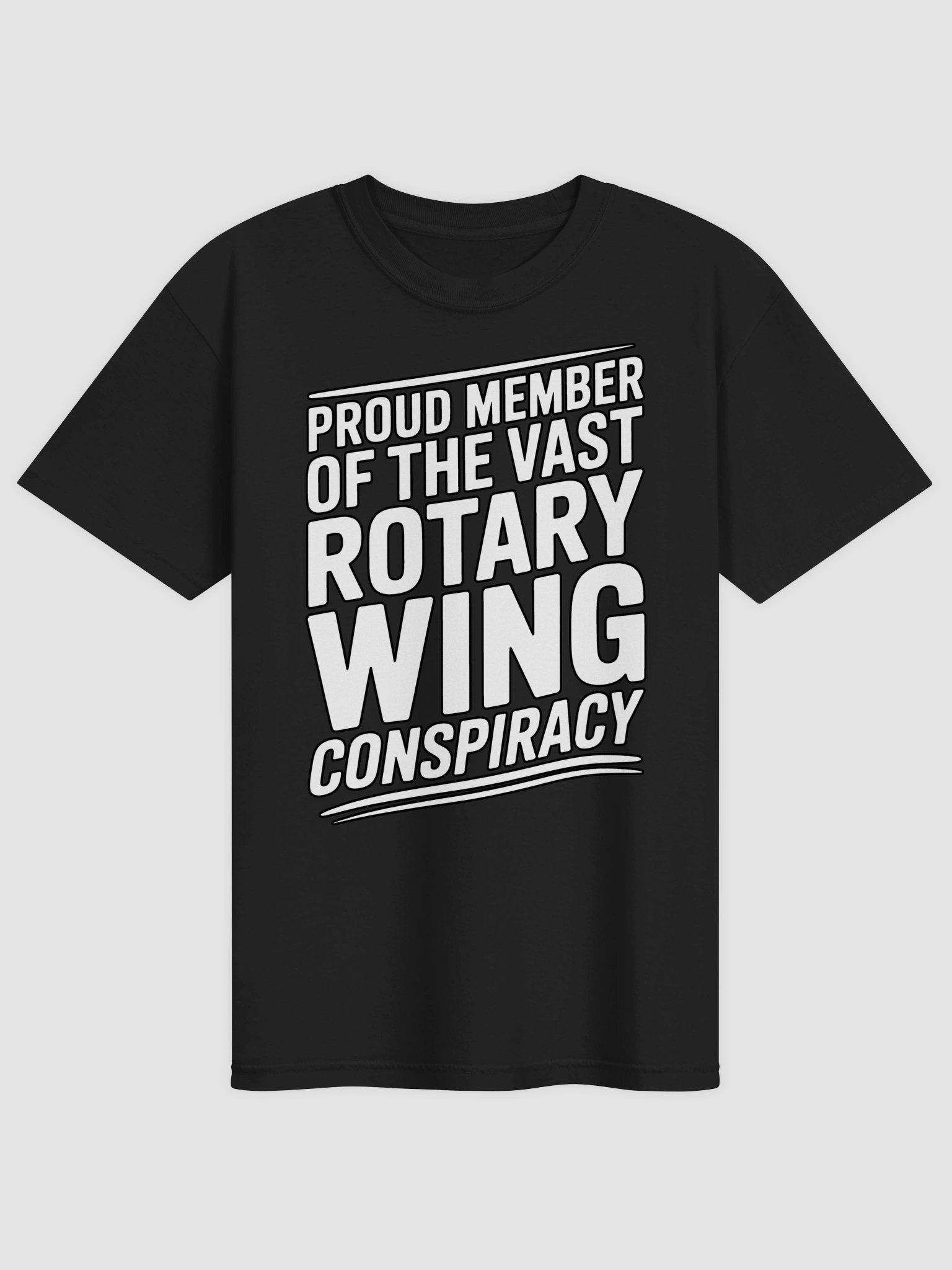 Vast Rotary Wing Conspiracy T-Shirt (DTG) product image (1)